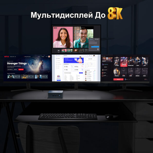 Неттоп GEEKOM Мини-ПК IT12