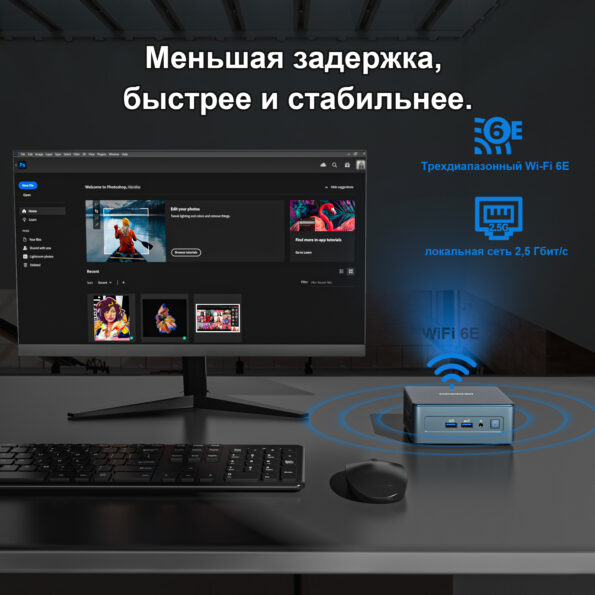 Неттоп GEEKOM Мини-ПК IT12