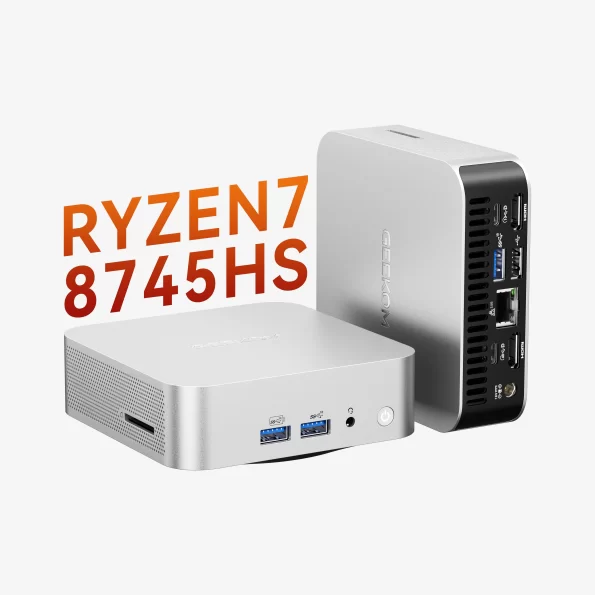 A8 GEEKOM A8 | Мини-ПК | AMD Ryzen7-8745HS | 16ГБ ОЗУ+ 1ТБ SSD