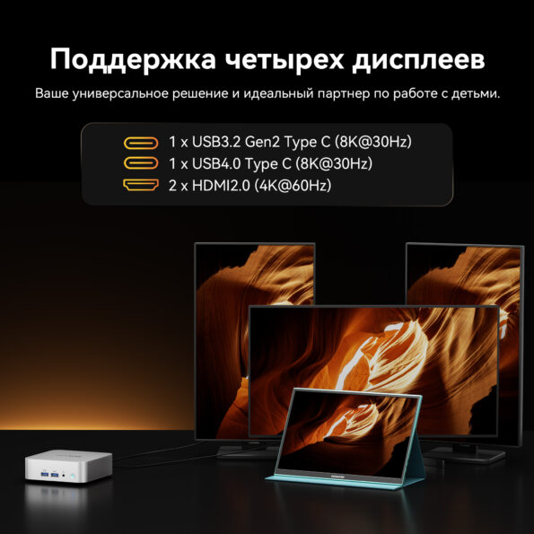 Мини ПК GEEKOM A8